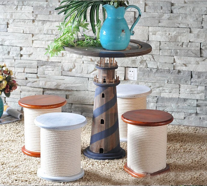 Home decoration decoration. The lighthouse tea table. The teapoy. Decorative frame. The florist.