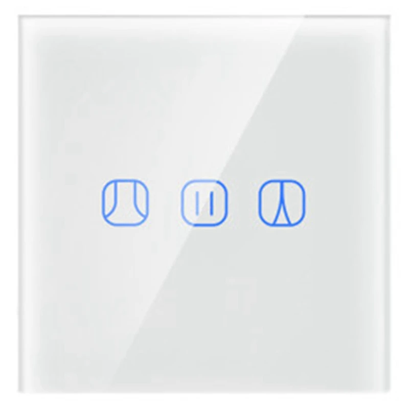 

Smart Curtain Switch Euro Panel Mobile Phone Remote Control Wifi Voice Control Curtain Motor