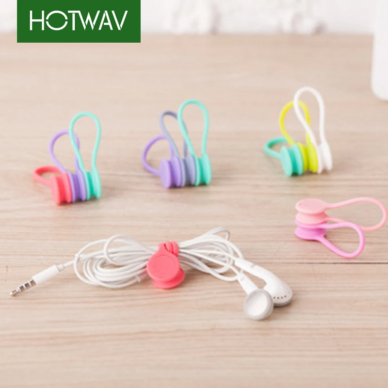 HOTWAV Cable Organizer Multi Functional Magnet Earphone Cable Winder Desktop Cable Holder Mini Winder For Wires HOTWAV Cable Organizer Multi Functional Magnet Earphone Cable Winder Desktop Cable Holder Mini Winder For Wires