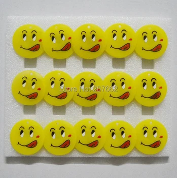 

300pcs/lot soft rubber led smiley badge yellow smile led flashing brooch glow brooch disco KTV party supplies