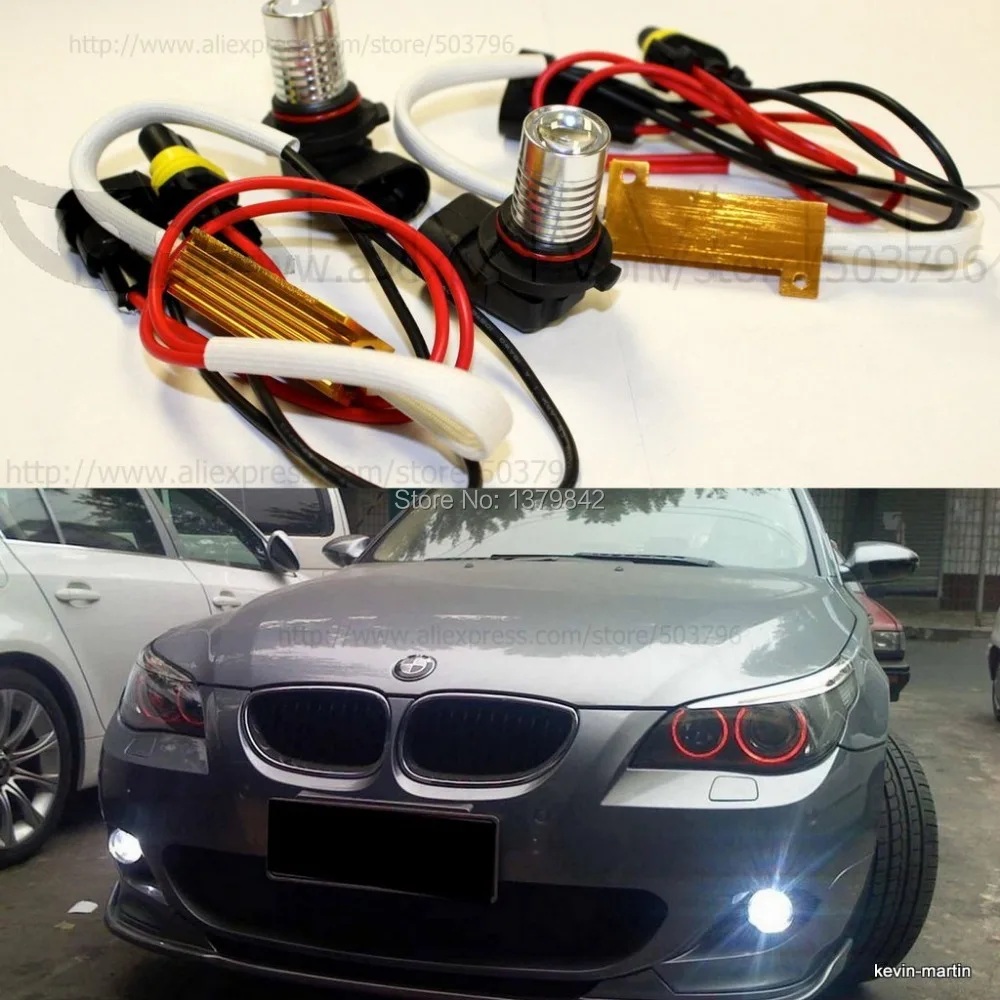 

Free shipping 9006 LED Fog Lights White LED Made In USA for E63 E64 BMW 650i 2006-2007