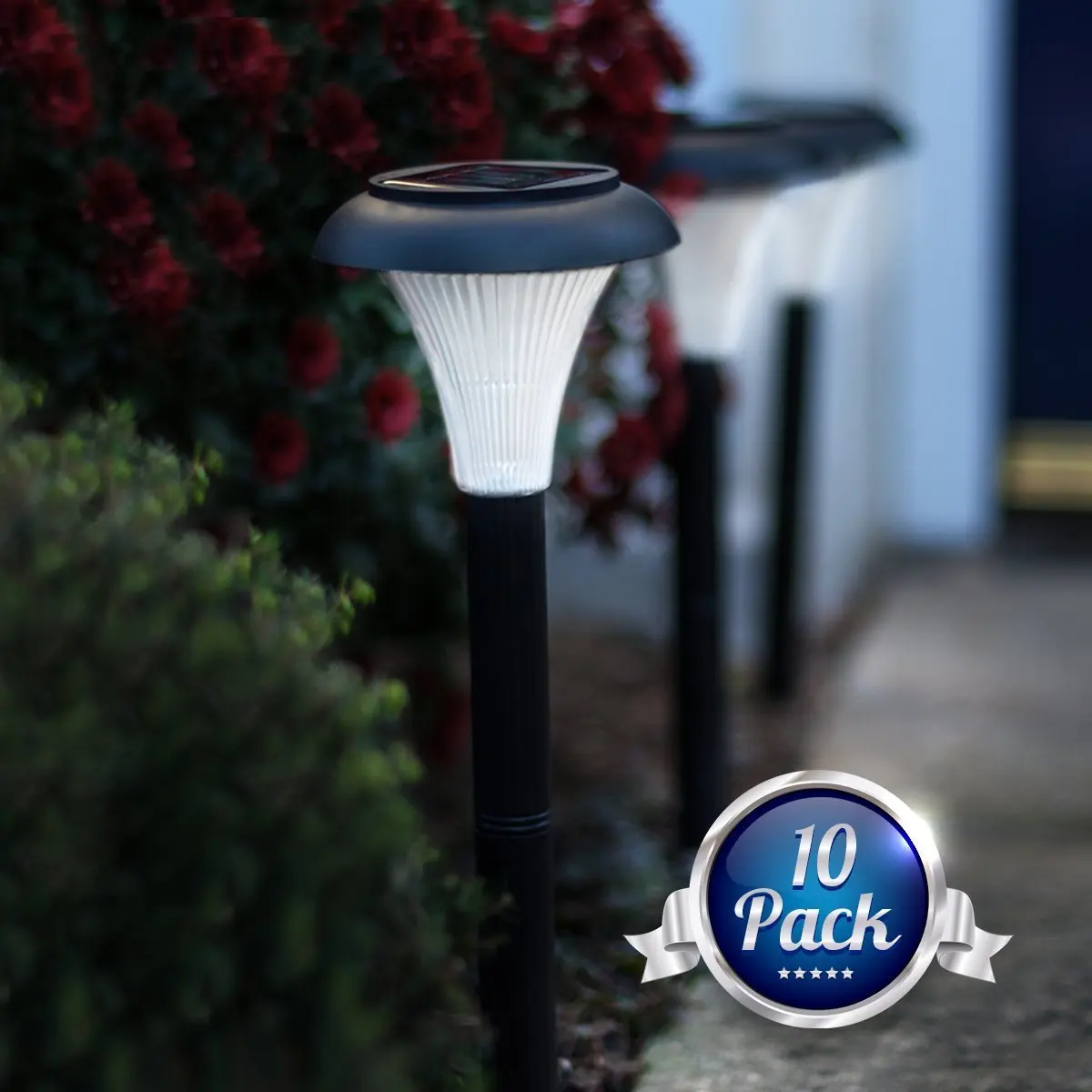 Household solar lawn lamp garden street lamp ground lamp solar lamp