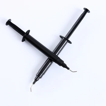 

Free Shipping High Quality 100pcs 3ml Gingival Barrier Gum Protector Gel Teeth Whitening Tooth Bleaching Syringes dental tool