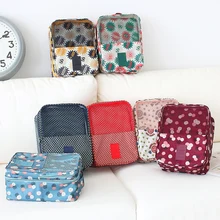 2015 neue mode Nylon & Mesh Reise Tragbaren Trage Schuhe Pouch Wasserdichte Aufbewahrungstasche 6 farben erhältlich einzelhandel/großhandel 60952