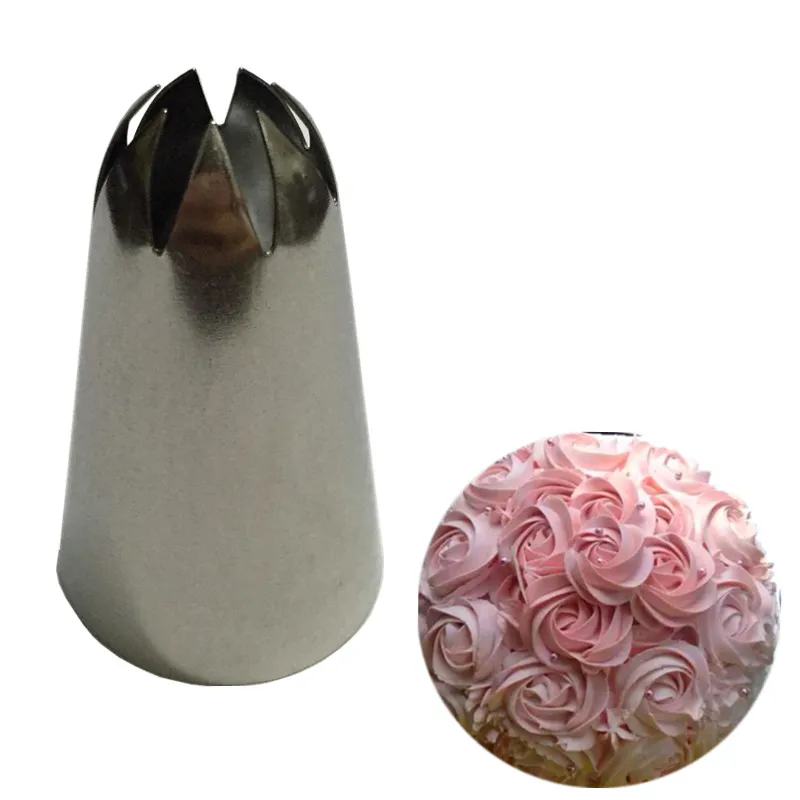 1pcs High Quality Big Size Cream Cake Icing Piping Nozzles