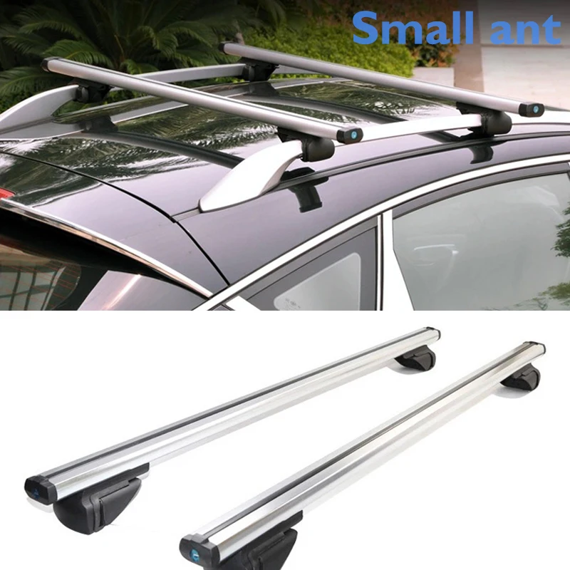 

Universal Locking Roof Rack Crossbars by Vault - Carry Your Canoe, Kayak, Roof Top 2PC 48" Aluminum Cross Bars - Lockable
