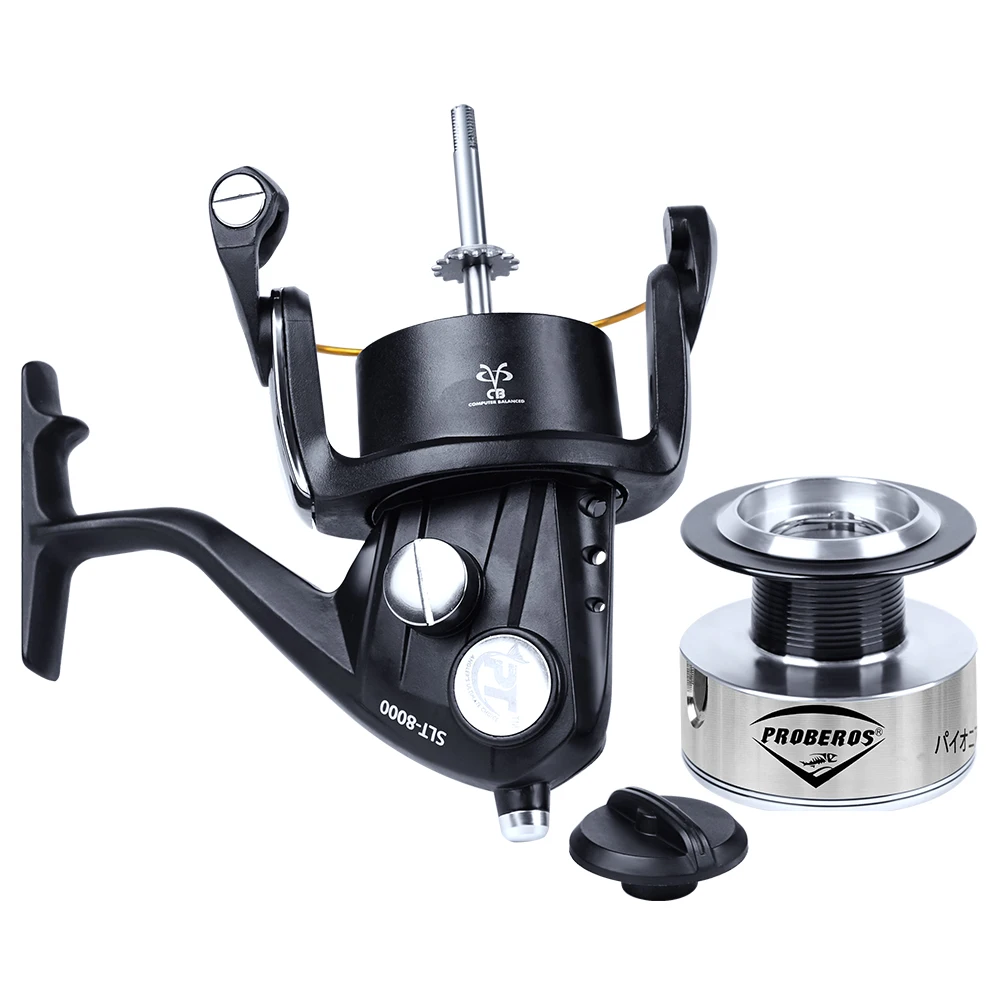

2019 PRO BEROS Fishing Reel 21KG Max Drag Sea Boat 7000-8000 Spinning Reel 4+1BB Anti-Seawater Stainless Steel Bearing Reel