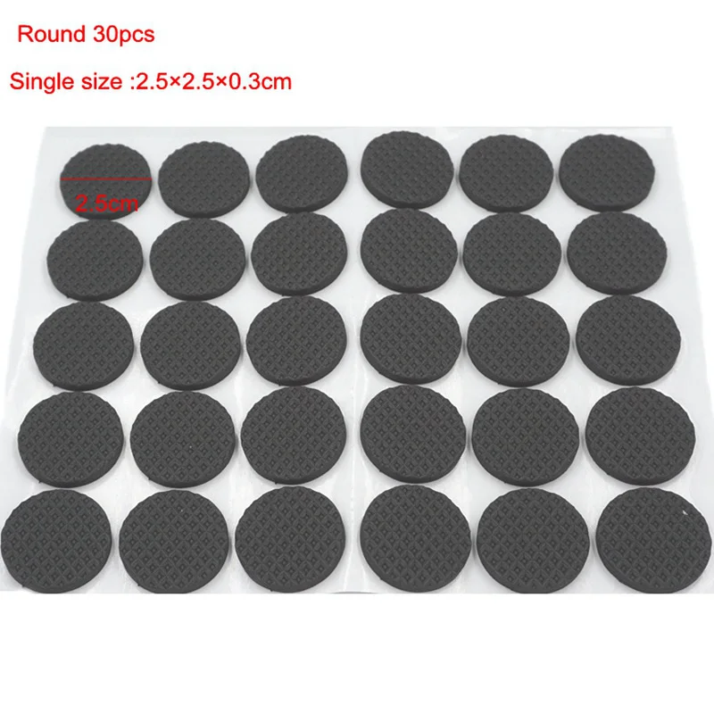 Self Adhesive Furniture Leg Feet Rug Felt Pads Anti Slip Mat Bumper Damper For Chair Table Protector 3