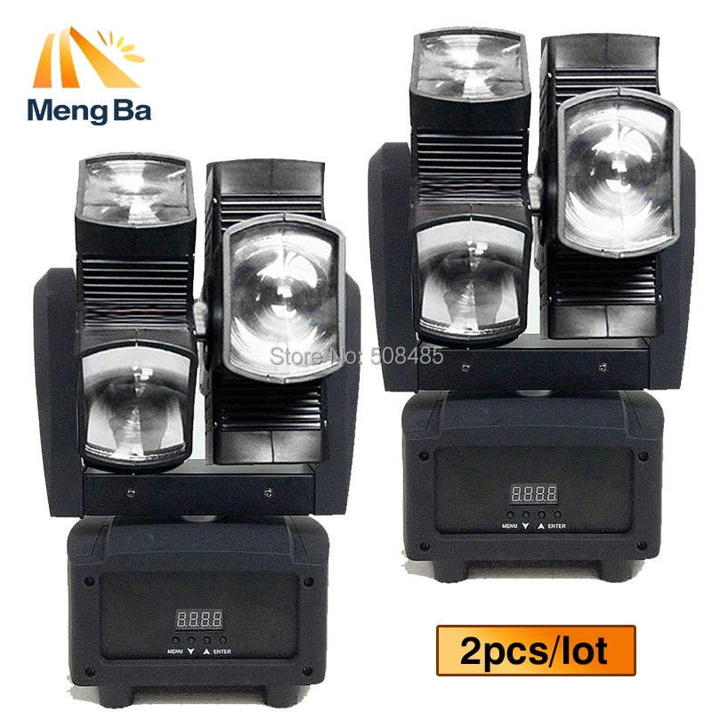 

2PCS Invincible Fire Wheel 8 * 12w RGBW 4-IN-1 CREE Moving Head Light DMX512 Beam Light Stage Light DJ / Home / Bar / Stage