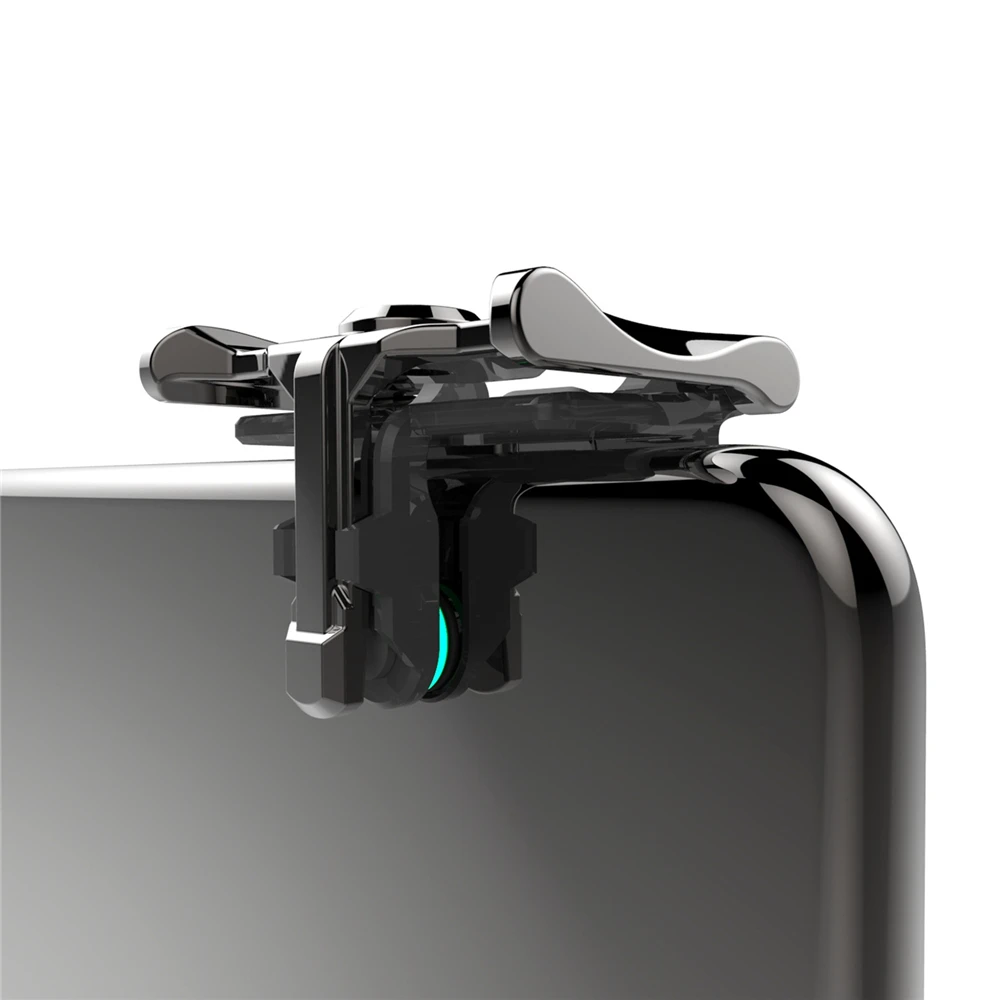  1 Pair Phone Mobile Gaming Trigger Fire Button Handle for L1R1 Shooter Controller for PUBG Left + R