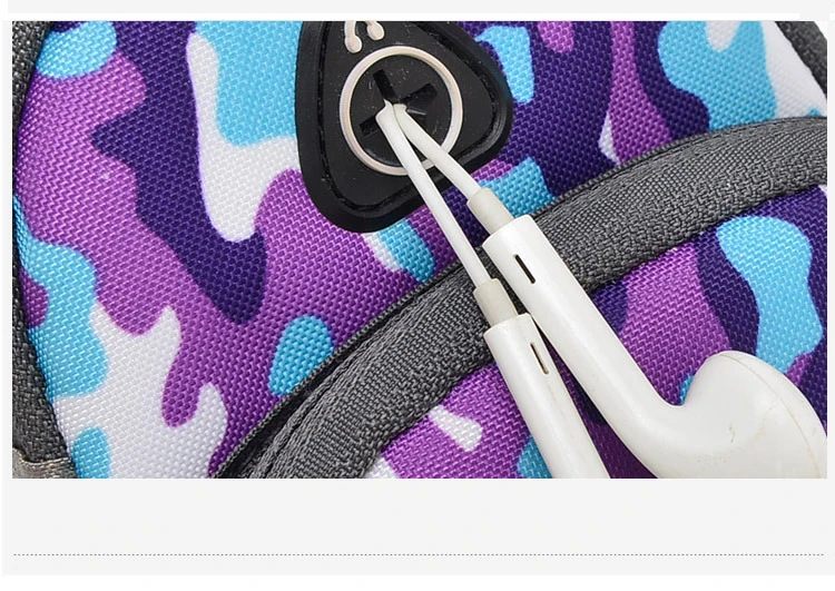 Новая мужская сумка для бега нарукавная повязка для бега 6 дюймов ключи для мобильного телефона установленная гарнитура рука упаковка с отверстиями
