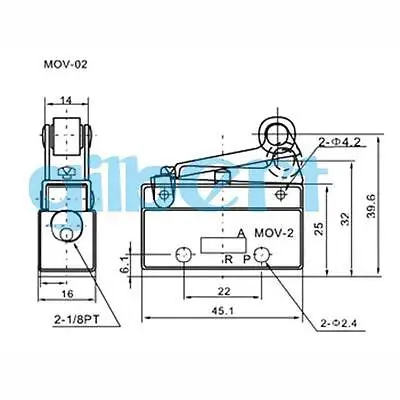 Пневматический Механический клапан рычаг переключения колеса 2/3 &quot G1/8&quot|switch