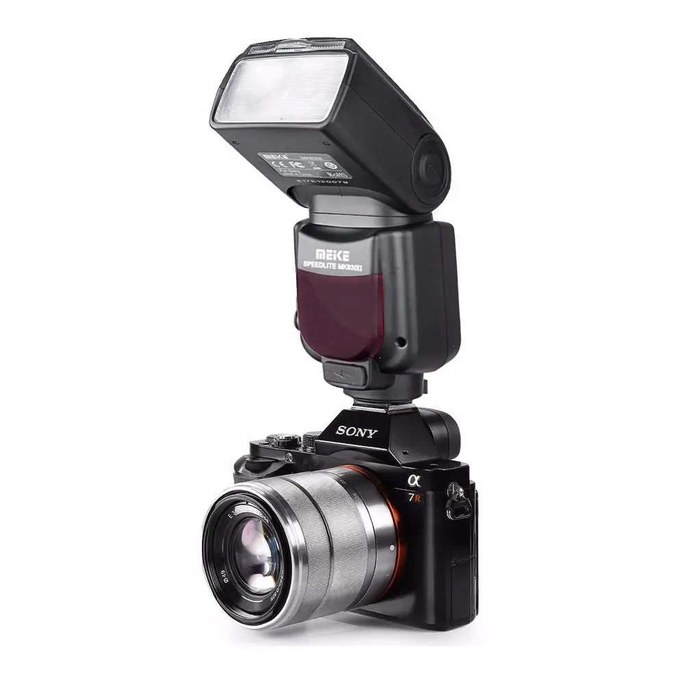 For A7 A7R A7S A7 II A7R II A7S II A6300 A6000 Original MEIKE MK-930 II LCD GN58 Flash Speedlite for Sony MI Hotshoe Camera
