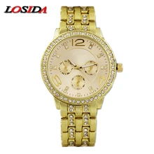 Losida мужские часы шок модные повседневные из нержавеющей стали кварцевые деловые наручные часы карты спортивные часы relogio masculino Geneva