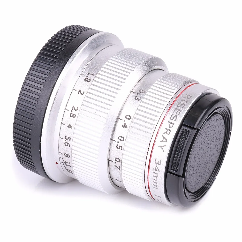 Новый объектив камеры 34 мм F1.8 APS C для Olympus Panasonic MTF M4/3 крепление PenF E M5 EM10 Mark II|lens for