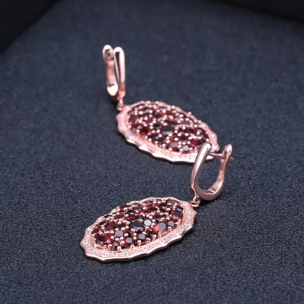 Женские серьги подвески GEM'S BALLET Винтажные из стерлингового серебра 925 пробы с