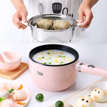 Многофункциональный Электрический Чайник электрическая сковорода еда Пароварка рисоварка кипения посуда мульти-паром метод печи 220 В