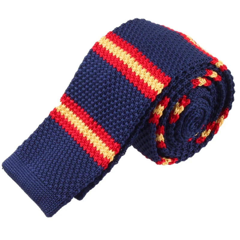 

Newest Men Boys Colourful Tie Knot Knitted Tie Necktie Narrow Skinny Woven B4 HU5