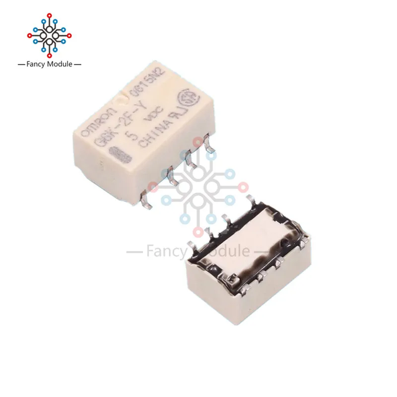 

5PCS SMD G6K-2F-Y Signal Relay 8PIN for Omron Relay DC 5V