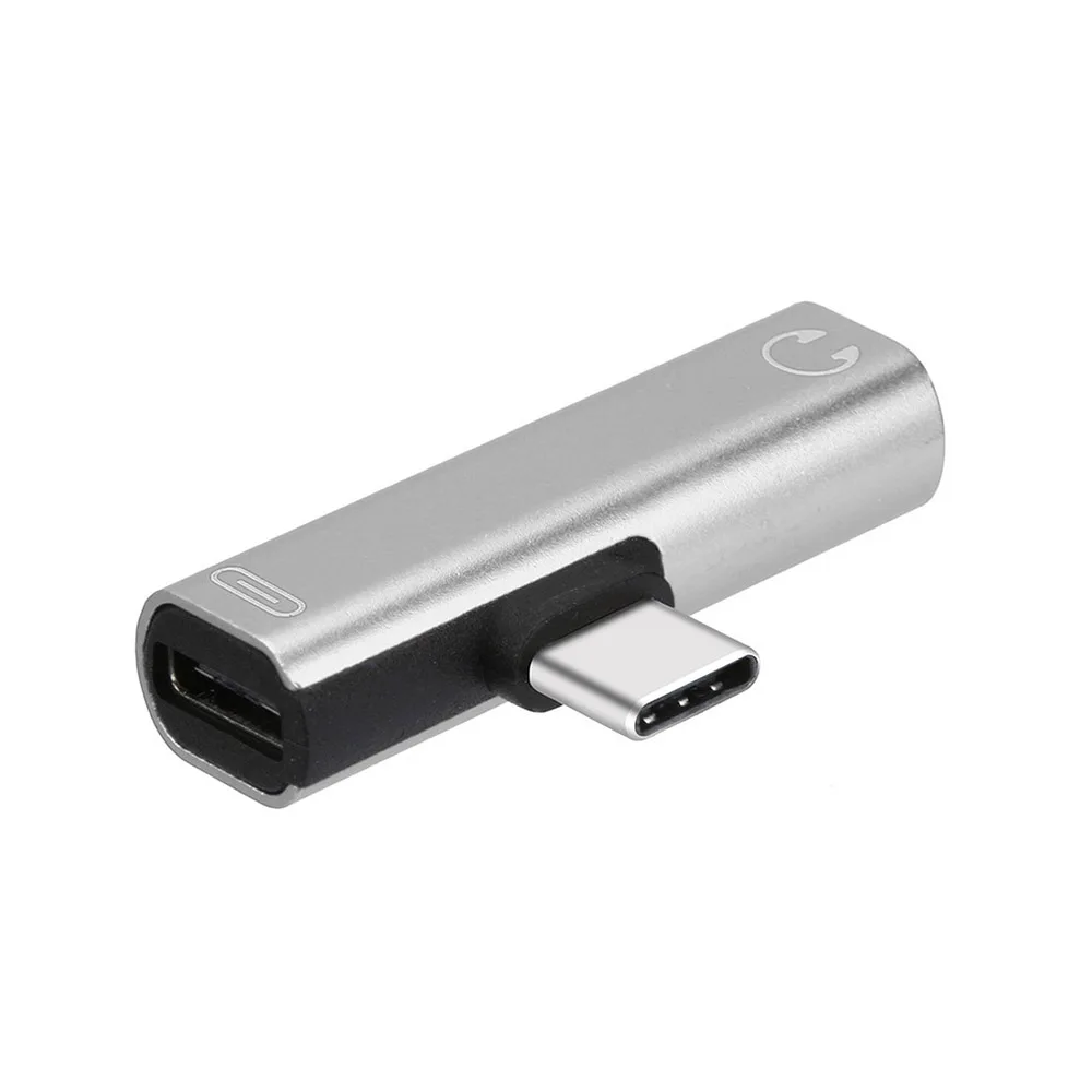 USB-C type C до 3,5 мм аудио Aux кабель для подключения наушников адаптер для Google huawei Xiaomi type-c адаптер для наушников Прямая поставка - Цвет: A(2 in 1 adapter)