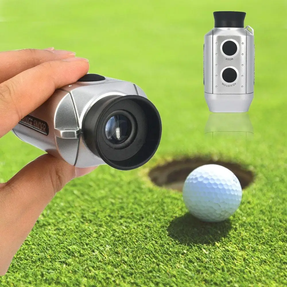 Digital 7x Pocket Golf Range Finder Scope Distance Outdoor Golfscope /Strap Golf Training Aid