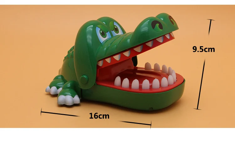 Забавная хитрая игрушка на палец, Акула, бульдог, динозавр, крокодил, стоматолог, новинка, Семейная Игра, игрушка для детей