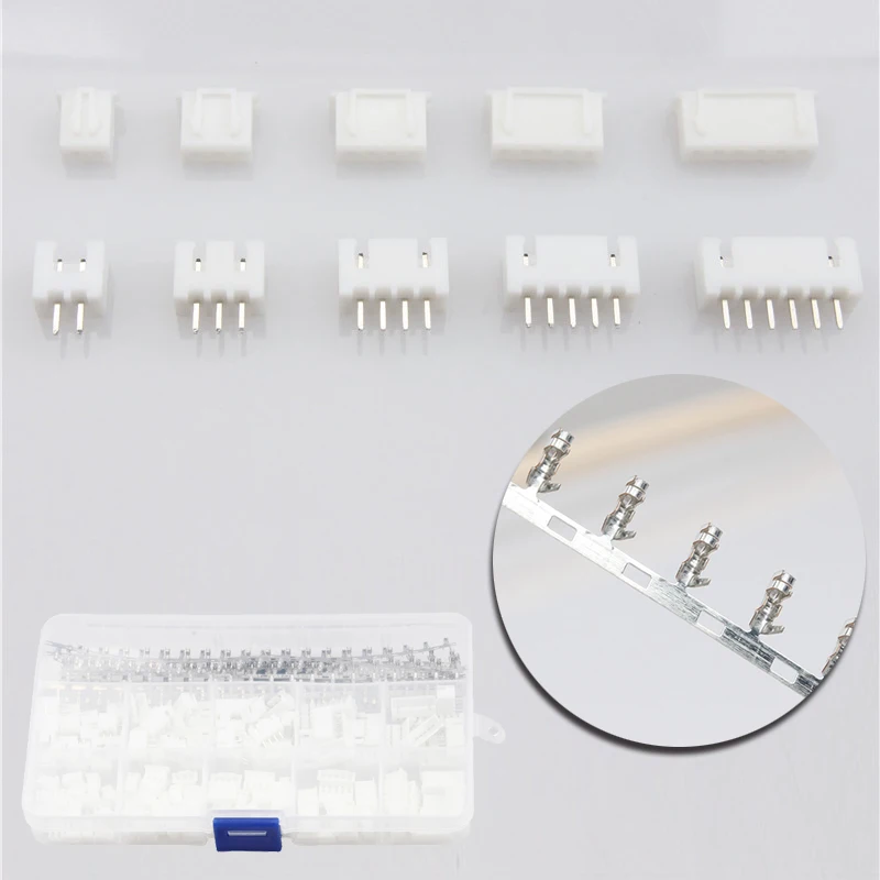 

Dupont Terminals Pin Way Cable 2/3/4/5Pin Plug Electrical 350Pcs/Set Male/Female Pin Jumper Header Housing Wire Connector Kit