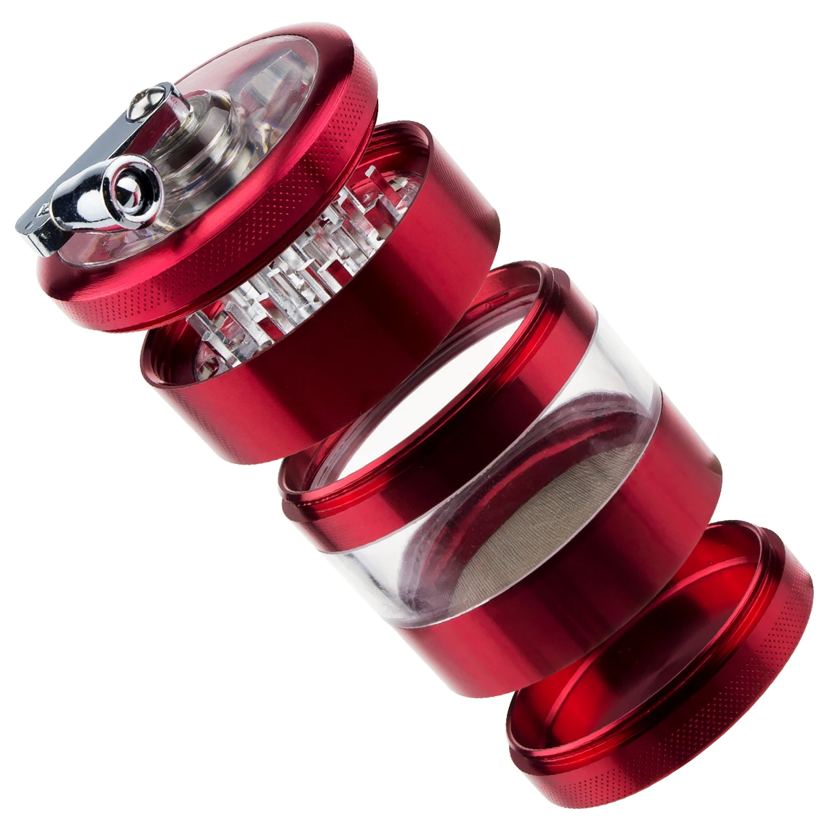 

Formax420 Handle 2.5 Inch Metal 4 Parts Tobacco Grinder Herb Crusher Free Shipping