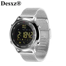 Desxz Cerdas Menonton Panggilan Dukungan Bluetooth SMS Reminder Passometer Olahraga Aktivitas Tracker IP67 Waterproof Smartwatch Jam tangan (Cina)