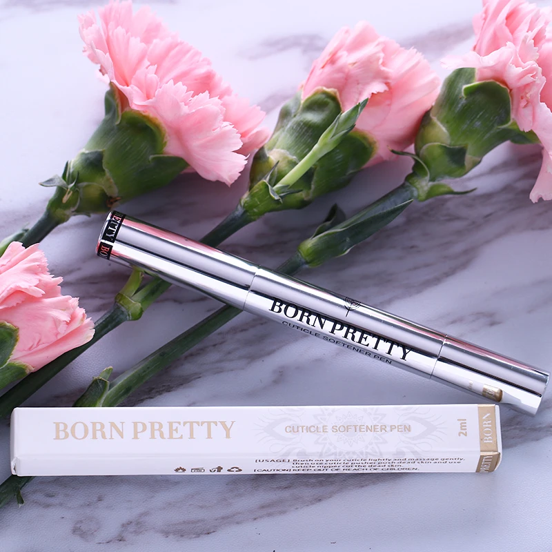 BORN PRETTY Cuticle Softener Pen Nail Dead Skin Remover Treatment Exfoliator Oil Nail Art Care Tool