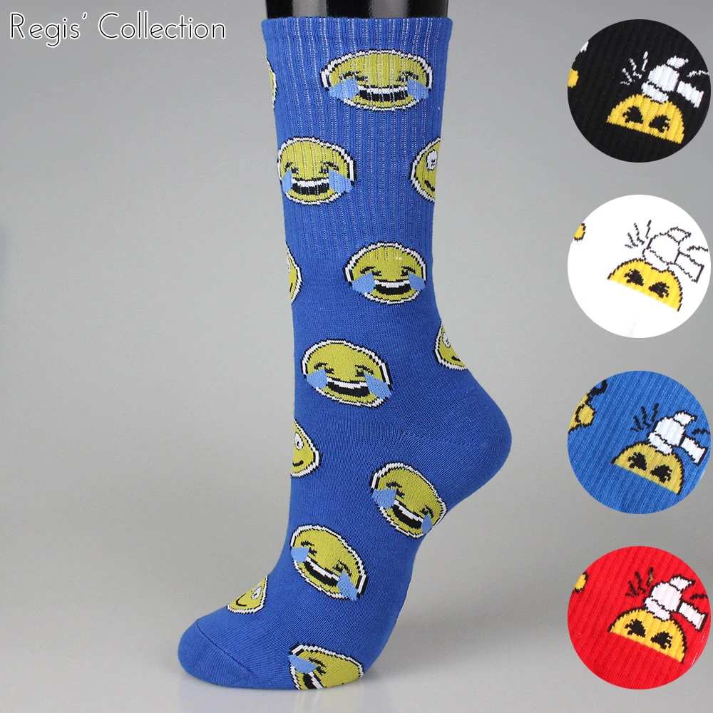 ヒップホップスケートヒット困惑snigger笑顔涙の喜びノベルティ絵文字靴下 Of Socks Hip Socksskate Socks Aliexpress