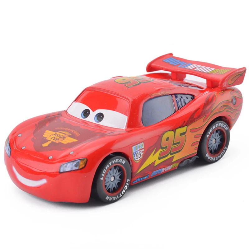 Disney Pixar Cars 2 3 Lightning McQueen Mater 1:55 Diecast Metal Model Car Birthday Gift Educational Toys For Children Boys barbie car