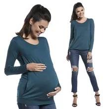 Women Maternity Wear Solid Cotton Women Pregnant Nursing T Shirt Long Sleeve Maternity Clothes Nursing Top Breastfeeding T-Shirt Women Maternity Wear Solid Cotton Women Pregnant Nursing T Shirt Long Sleeve Maternity Clothes Nursing Top Breastfeeding T-Shirt