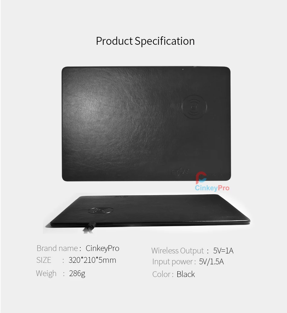 Mouse Pad QI Wireless Charger 9