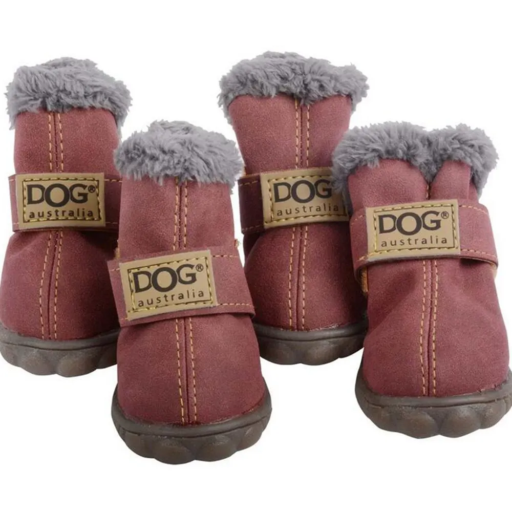 Title 6, Waterproof Pet Shoes Winter Dog Cat Snow Boots ...