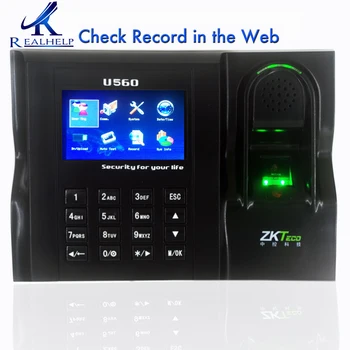 

Free Software Web IE Server Browse Record ZKTeco U560 ZK fingerprint Time Attendance RS232/485 TCP/IP