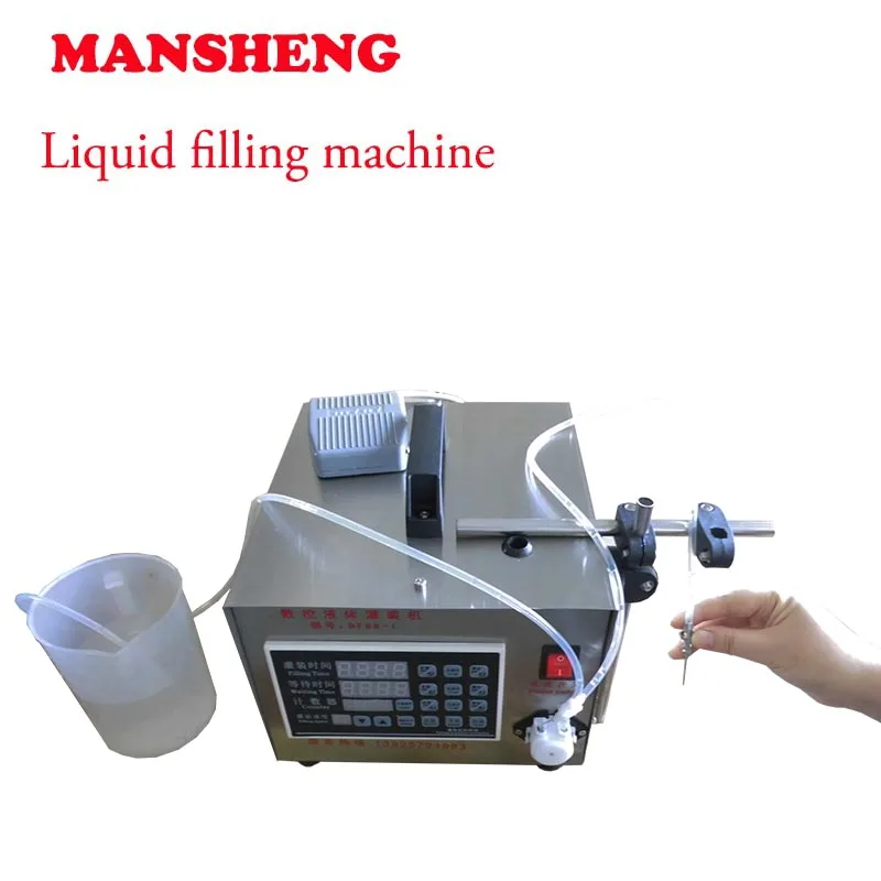 Electric small flow liquid filler is used for filling small size bottle