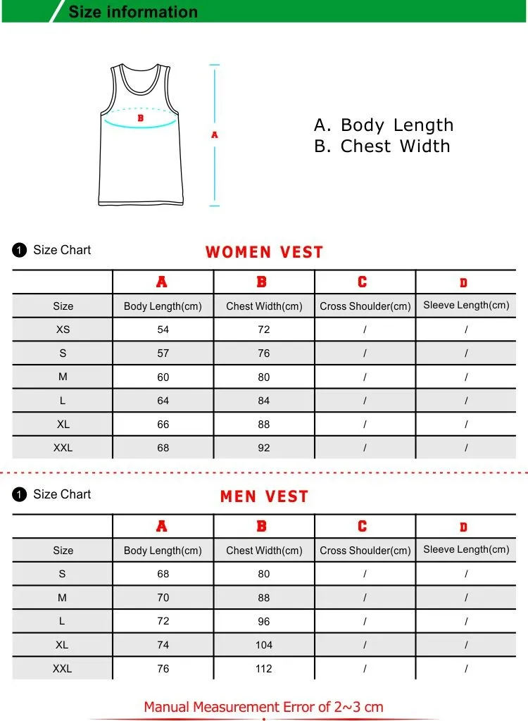 Vest Size