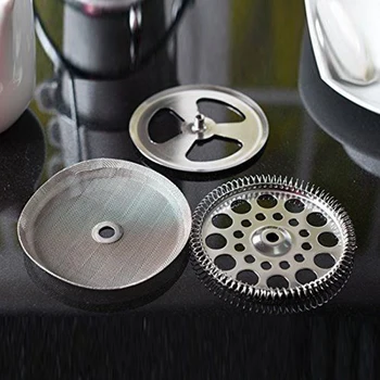 

2pcs Stainless Steel Mesh Coffee Filter For French Press Coffee Maker Accessorie