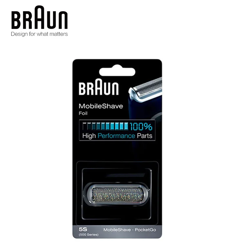 Braun 5S сменные лезвия глава мобильного бритья Фольга для M60 M90 электрическая бритва моющийся кассета