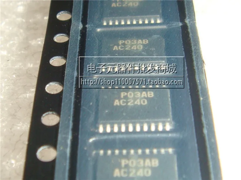 

Module 74AC240MTCX 74AC240MTC 74AC240 AC240 TSSOP20 Original authentic and new Free Shipping