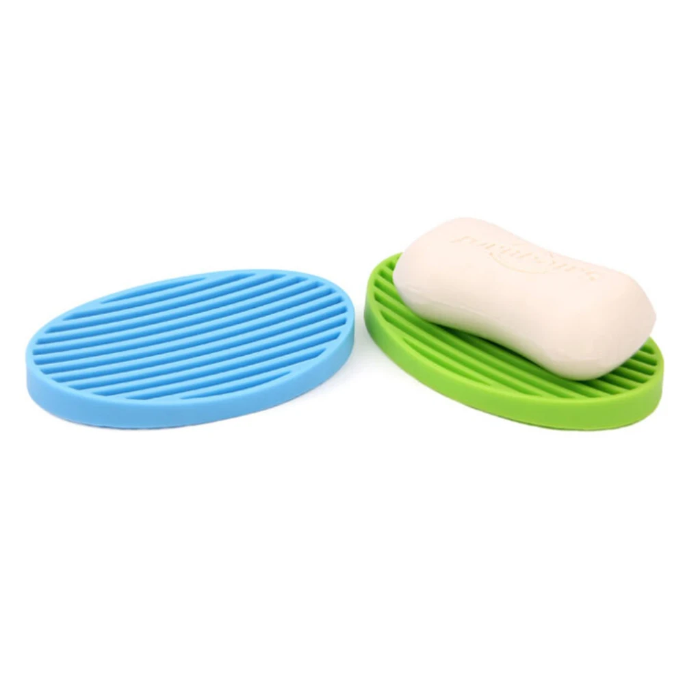 1 шт Силиконовые коробки для мыла домашняя кухонная губка для ванной комнаты держатель для мыла щетка дренаж для мыла блюдо аксессуары для ванной комнаты