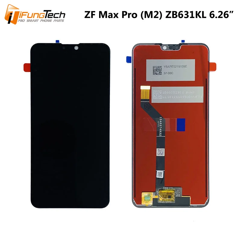 

6.26'' New LCD For Asus Zenfone Max Pro ( M2 ) ZB630KL / ZB631KL Full LCD DIsplay + Touch Screen Digitizer Assembly 100% Tested
