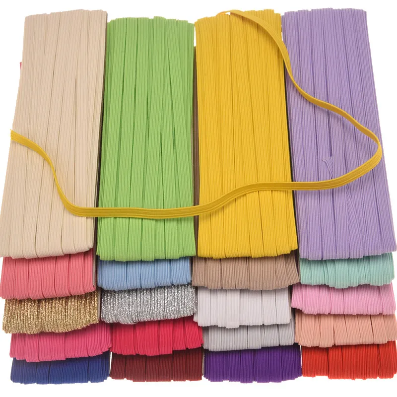 

10Yards Elastic rubber band By Roll 0.6cm Hair band Thin Headbands Fashion Hair Accessories DIY Band Accessory Newborn Headband