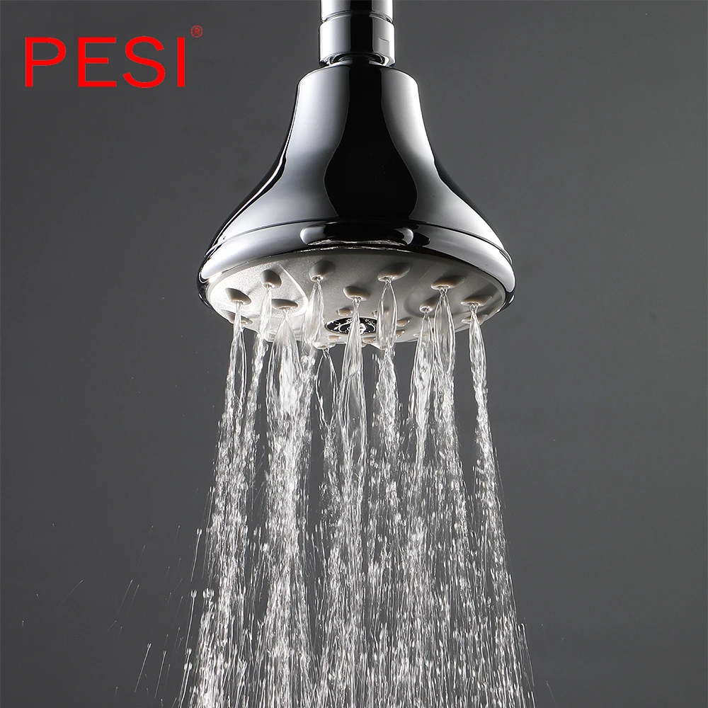 Single Funtion 2.5 inch Rainfall Shower Head Top Rain Round Shower Waterfall Head Shower Spray Bathroom Accessories,Chrome