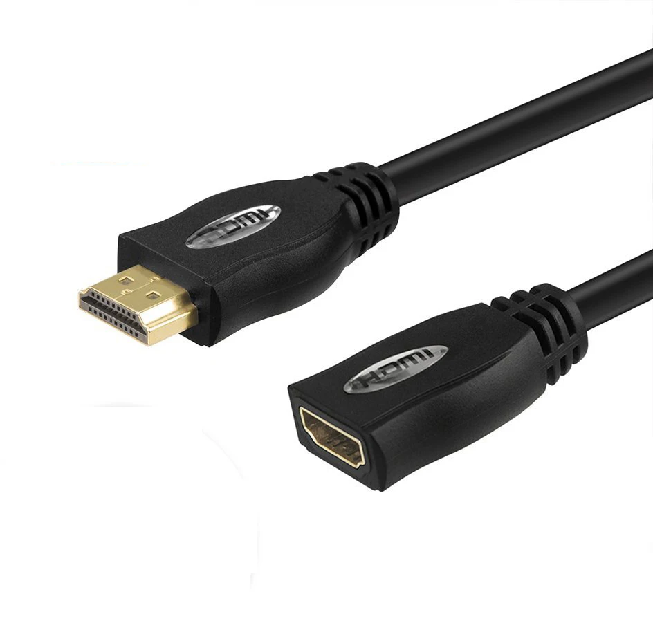 HDMI extension cable hdmi 2.0V male to female cable hdmi 2.0v extension