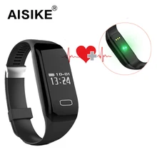 AISIKE H3 Bluetooth 4,0 Smart Armband Schrittzähler Herzfrequenz Schlaf Monitor Armband Touch Smartwatch Smartband fit bit smart