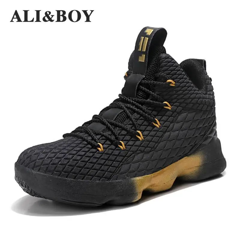 

Unisex High Quality Men Basketball Shoes Breathable Basketball Boots Lovers Sport Shoes Sneakers Men Basket Homme Size 38-45