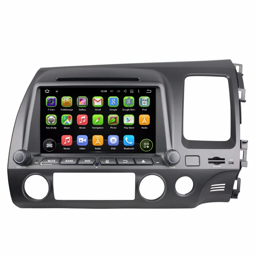Clearance 8" Android Car DVD Player with TV/BT GPS WIFI,audio Radio stereo,Car PC/multimedia for Honda CIVIC 2006 2007 2008 2009 2010 2011 1