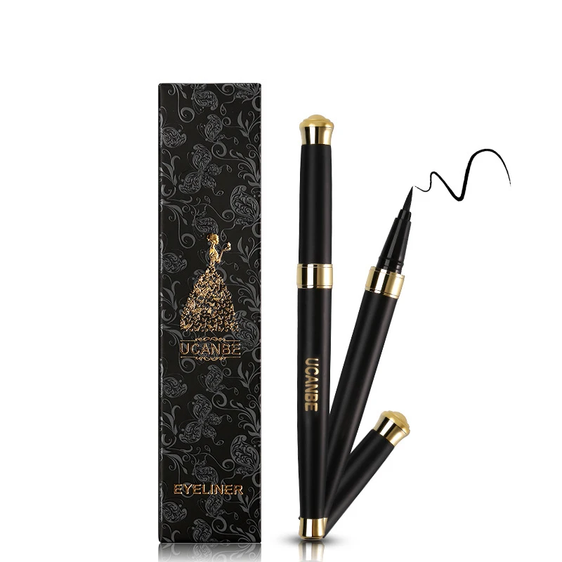 

UCANBE Brand Extra Black Liquid Eyeliner Pencil Professional Waterproof Liquid Eye Liner Pen Quick Dry Eye Makeup Cosmetics Tool